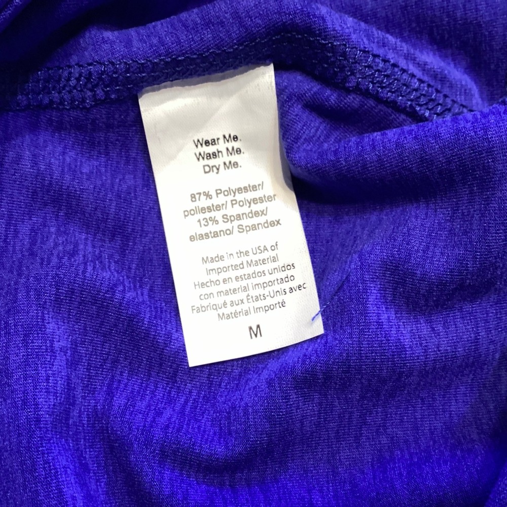 Beyond Yoga High Waisted Leggings Size M Purple Pockets Gym Athleisure EUC - Picture 8 of 8